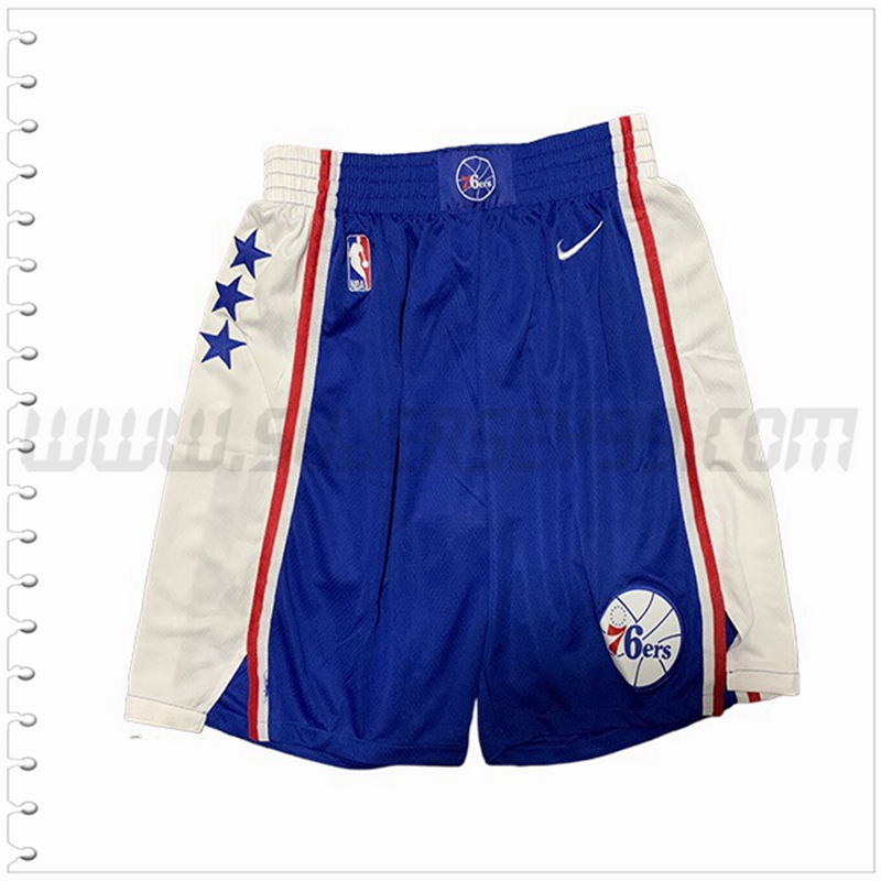 Pantalones Cortos NBA Philadelphia 76ers Azul