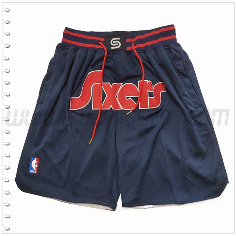 Pantalones Cortos NBA Philadelphia 76ers Azul Oscuro