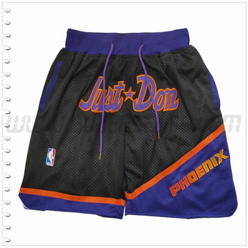 Pantalones Cortos NBA Phoenix Suns Negro