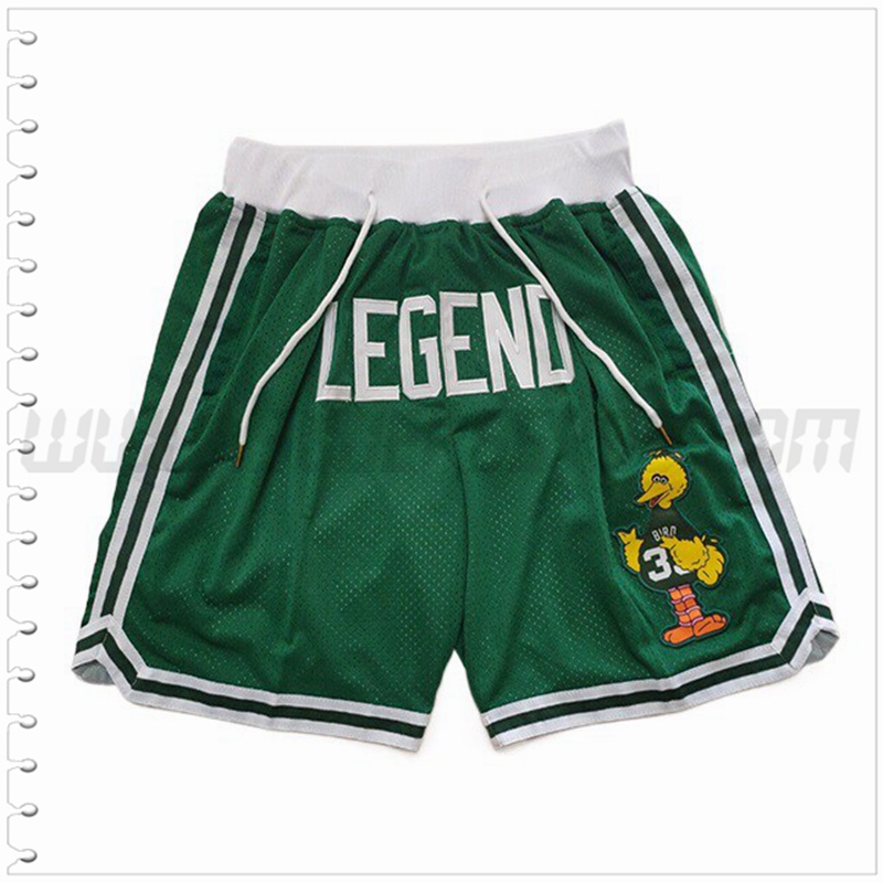 Pantalones Cortos NBA Boston Celtics Verde