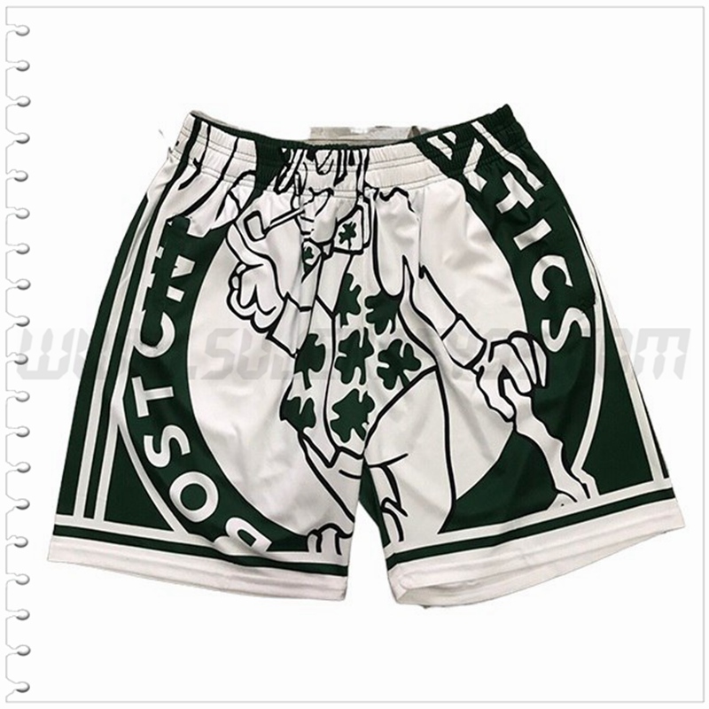 Pantalones Cortos NBA Boston Celtics Blanco