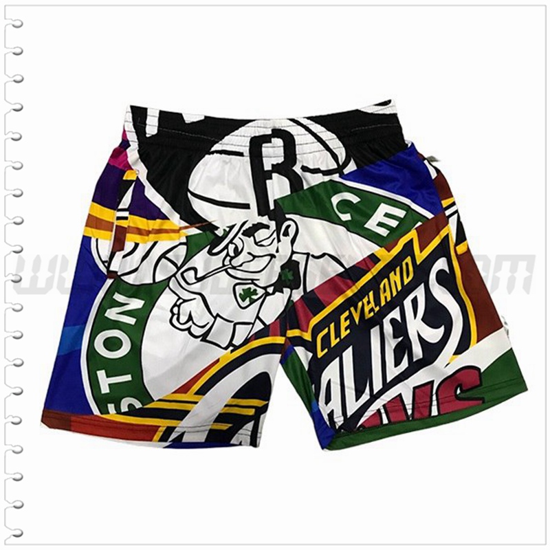 Pantalones Cortos NBA Boston Celtics Verde/Blanco