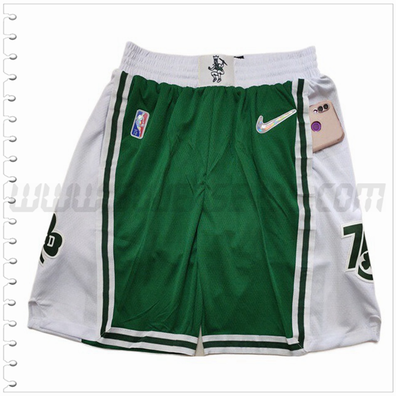 Pantalones Cortos NBA Boston Celtics Verde