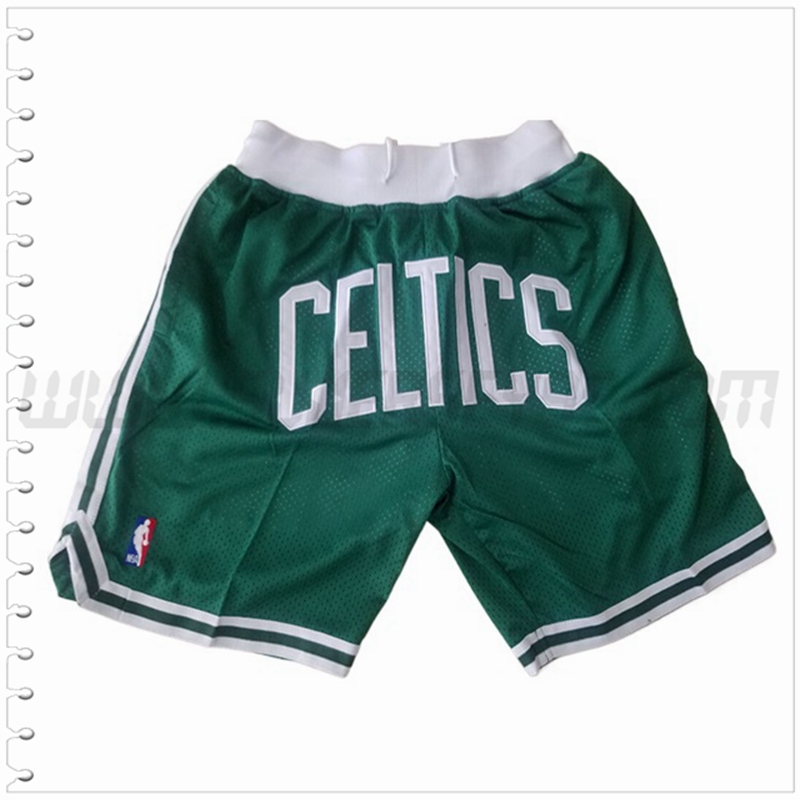 Pantalones Cortos NBA Boston Celtics Verde