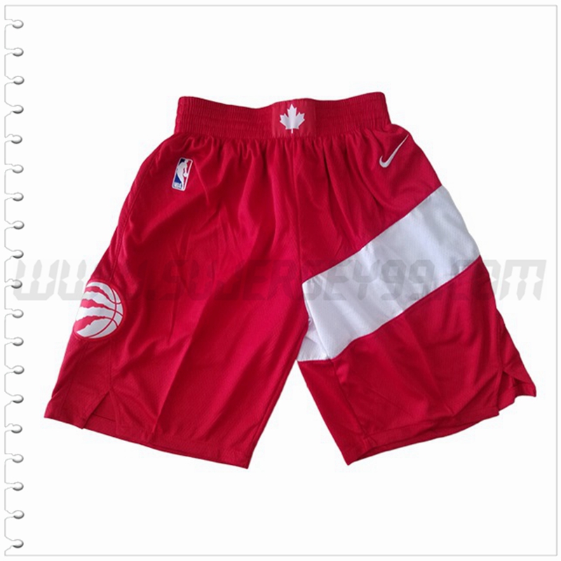 Pantalones Cortos NBA Toronto Raptors Rojo