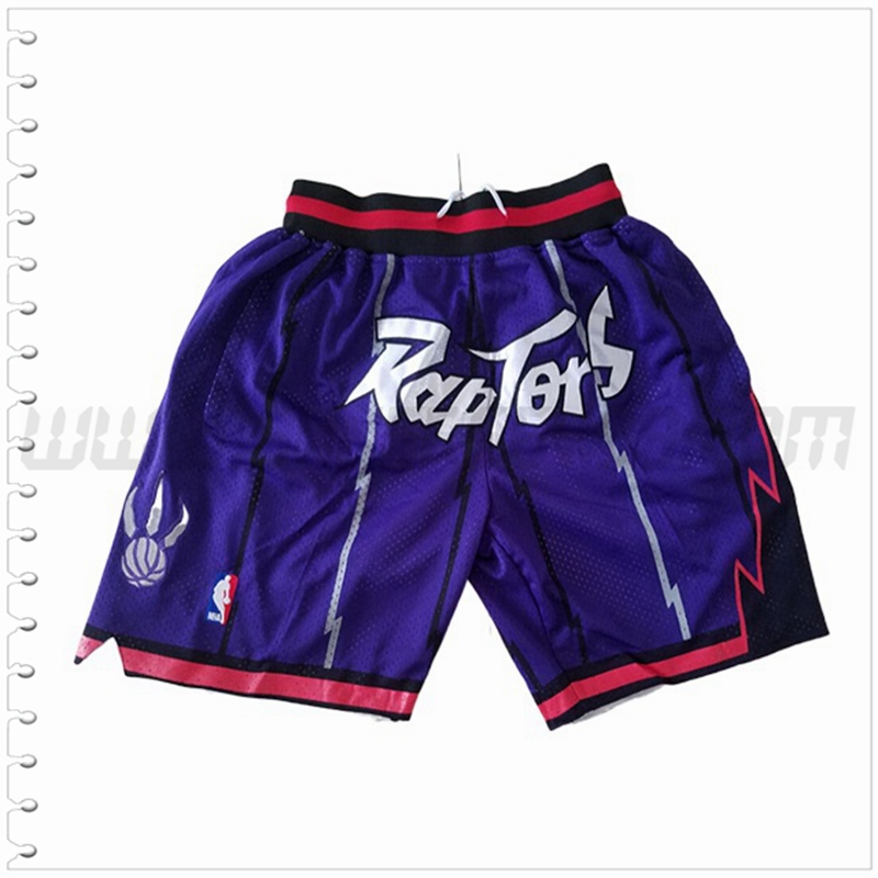 Pantalones Cortos NBA Toronto Raptors Púrpura