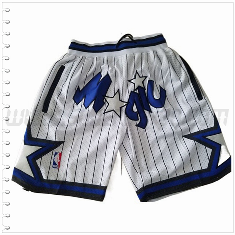 Pantalones Cortos NBA Orlando Magic Blanco