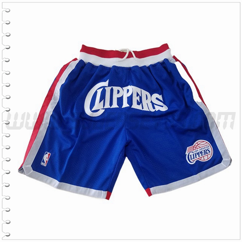 Pantalones Cortos NBA Los Angeles Clippers Azul