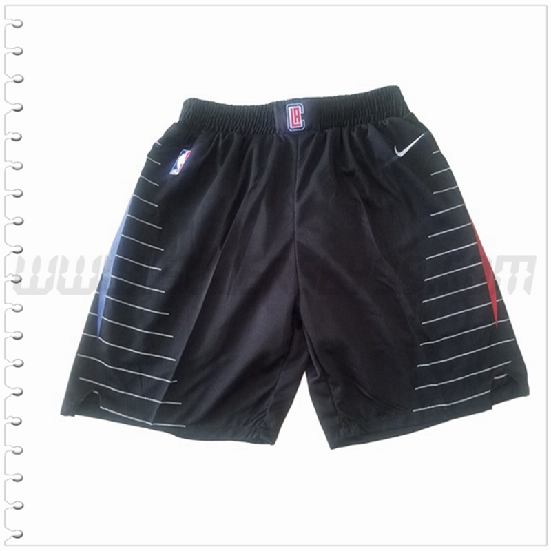 Pantalones Cortos NBA Los Angeles Clippers Negro