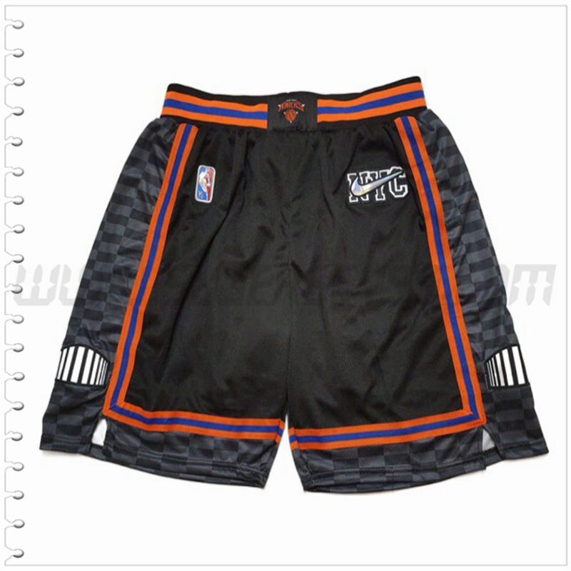 Pantalones Cortos NBA New York Knicks Negro