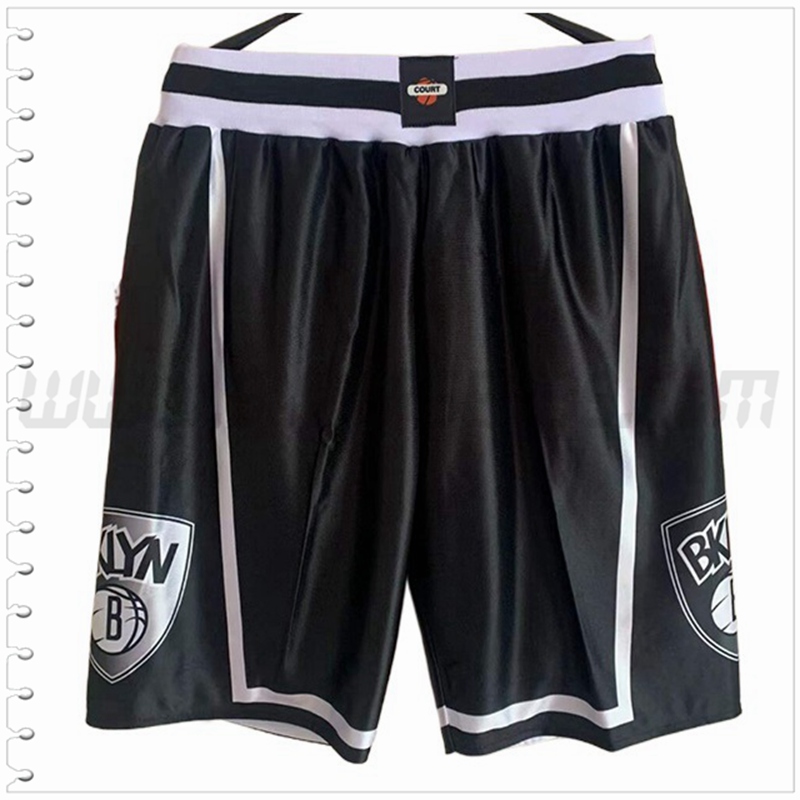 Pantalones Cortos NBA Brooklyn Nets Negro