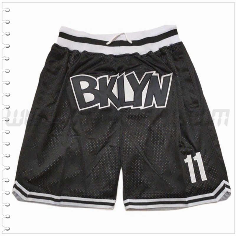 Pantalones Cortos NBA Brooklyn Nets Negro