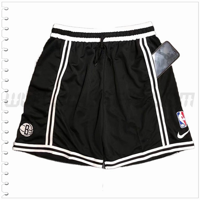 Pantalones Cortos NBA Brooklyn Nets Negro