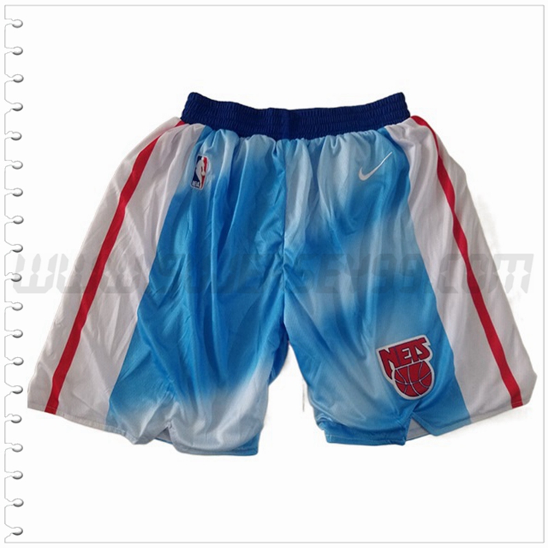 Pantalones Cortos NBA Brooklyn Nets Azul claro