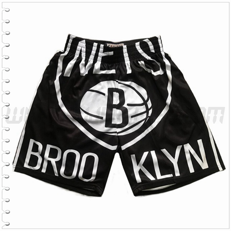 Pantalones Cortos NBA Brooklyn Nets Negro