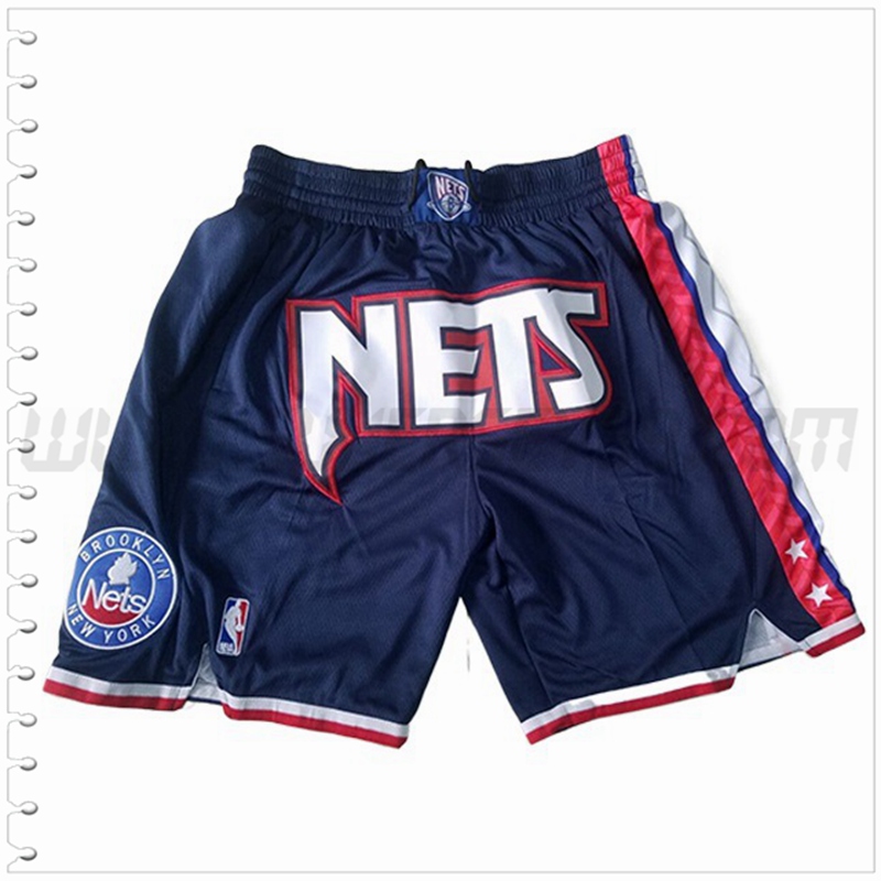 Pantalones Cortos NBA Brooklyn Nets Azul Oscuro