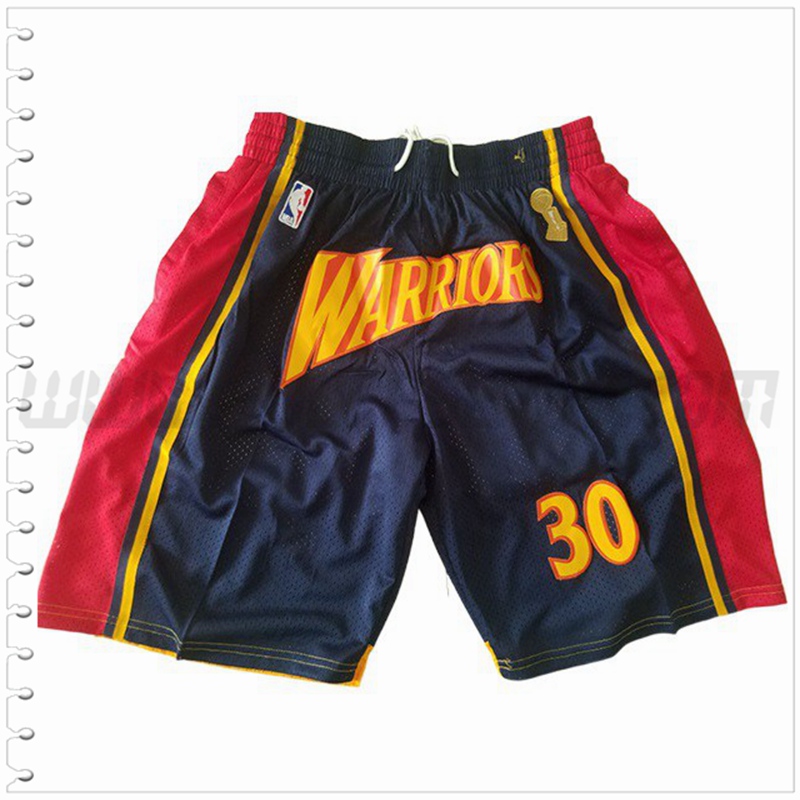 Pantalones Cortos NBA Golden State Warriors Azul Oscuro