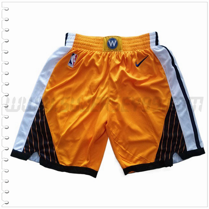 Pantalones Cortos NBA Golden State Warriors Amarillo