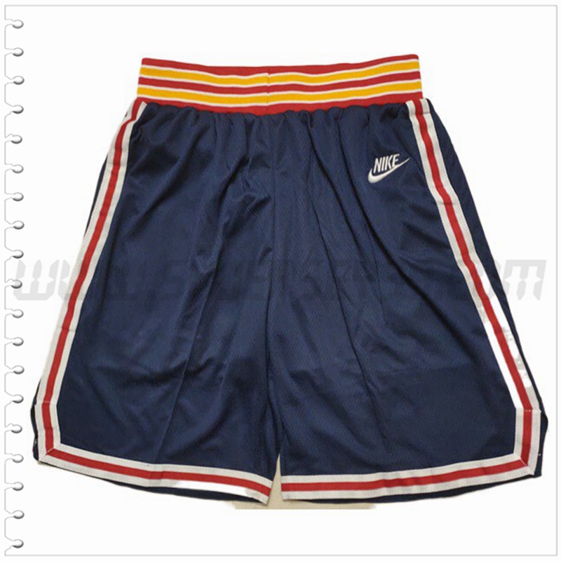 Pantalones Cortos NBA Golden State Warriors Azul Oscuro