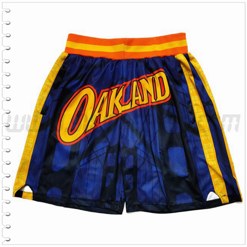 Pantalones Cortos NBA Golden State Warriors Azul