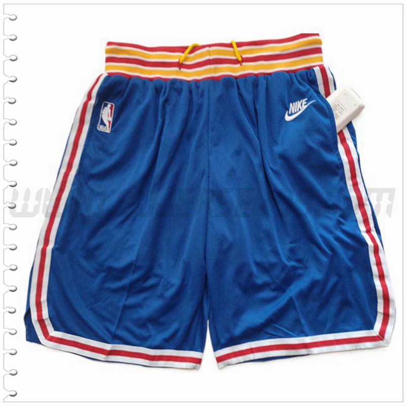 Pantalones Cortos NBA Golden State Warriors Azul