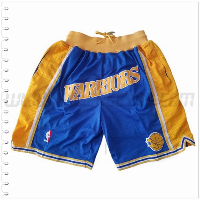 Pantalones Cortos NBA Golden State Warriors Azul