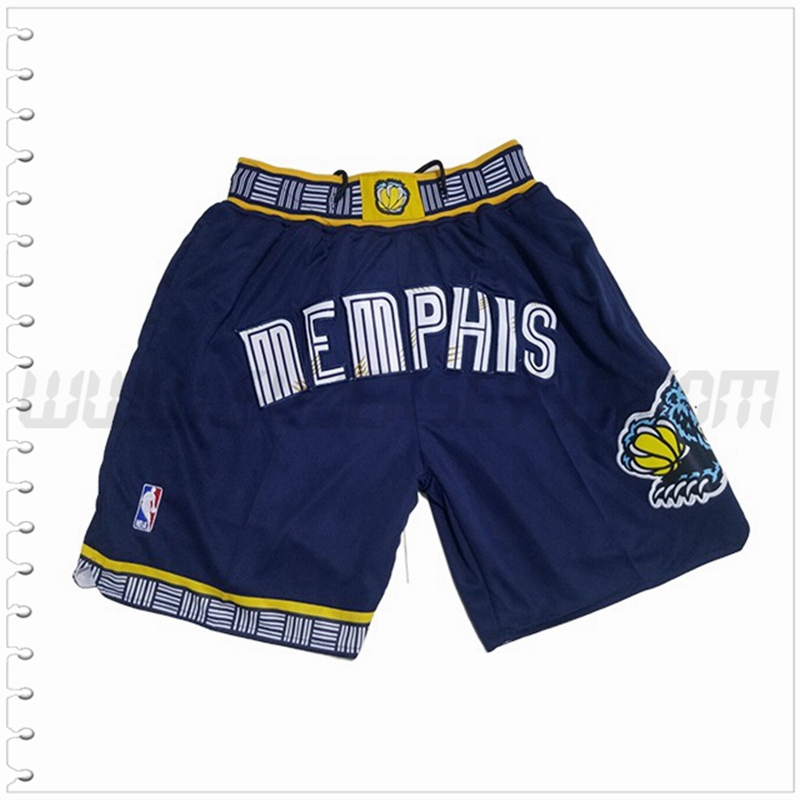 Pantalones Cortos NBA Memphis Grizzlies Azul Marino