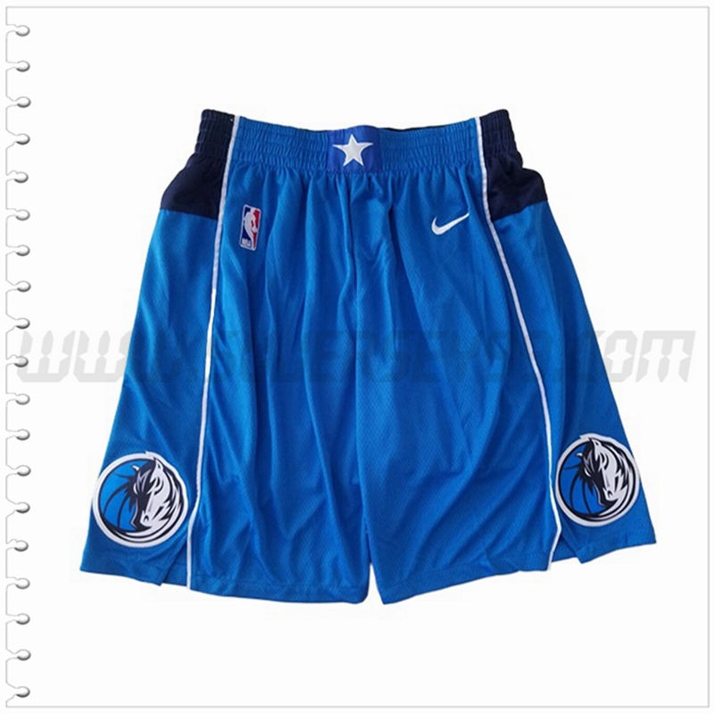 Pantalones Cortos NBA Dallas Mavericks Azul