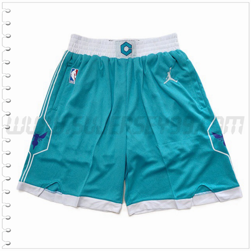 Pantalones Cortos NBA Charlotte Hornets Verde