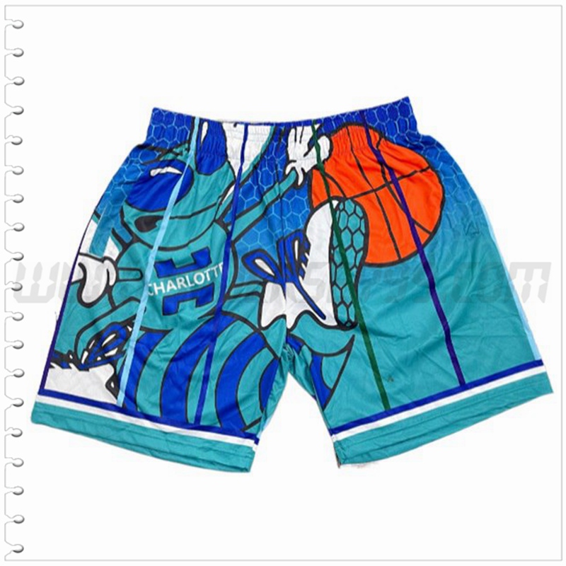 Pantalones Cortos NBA Charlotte Hornets Verde