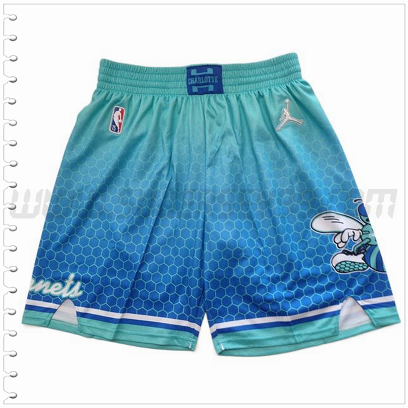 Pantalones Cortos NBA Charlotte Hornets Verde