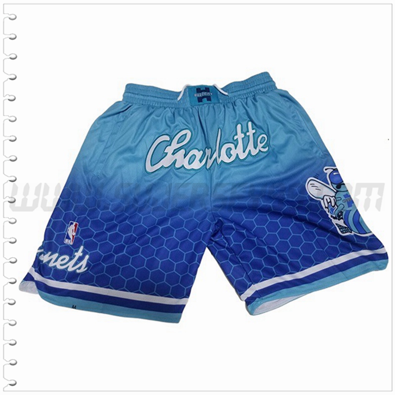 Pantalones Cortos NBA Charlotte Hornets Azul