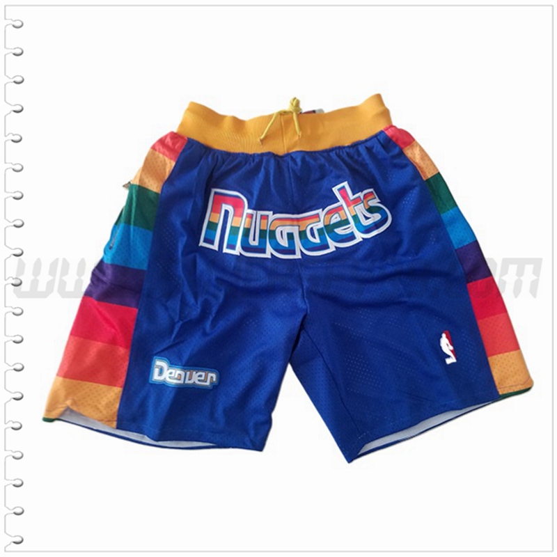 Pantalones Cortos NBA Denver Nuggets Azul