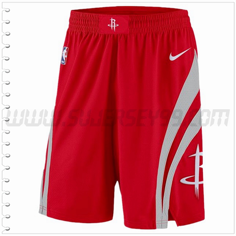 Pantalones Cortos NBA Houston Rockets Rojo