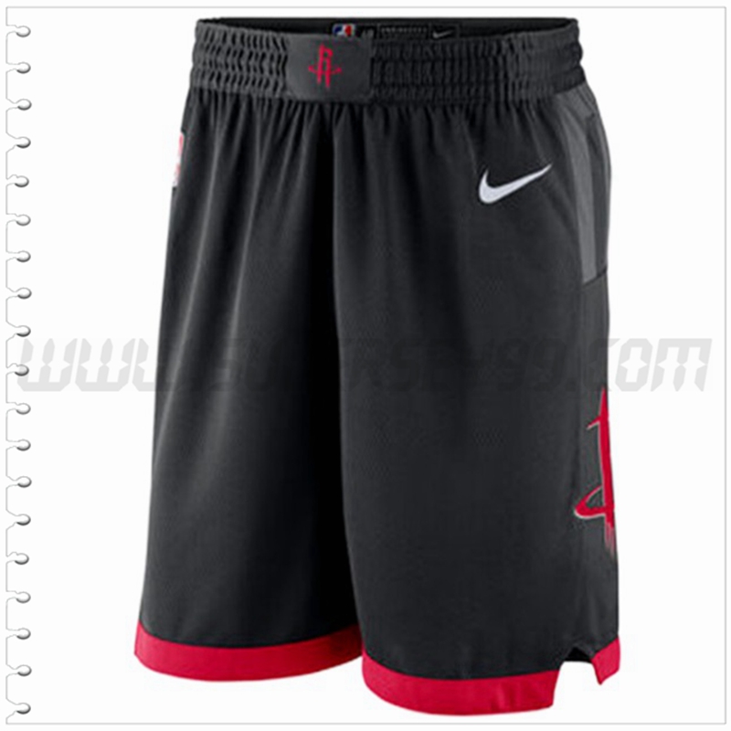 Pantalones Cortos NBA Houston Rockets Negro