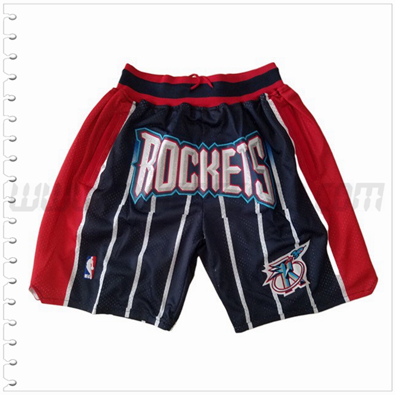 Pantalones Cortos NBA Houston Rockets Azul Oscuro