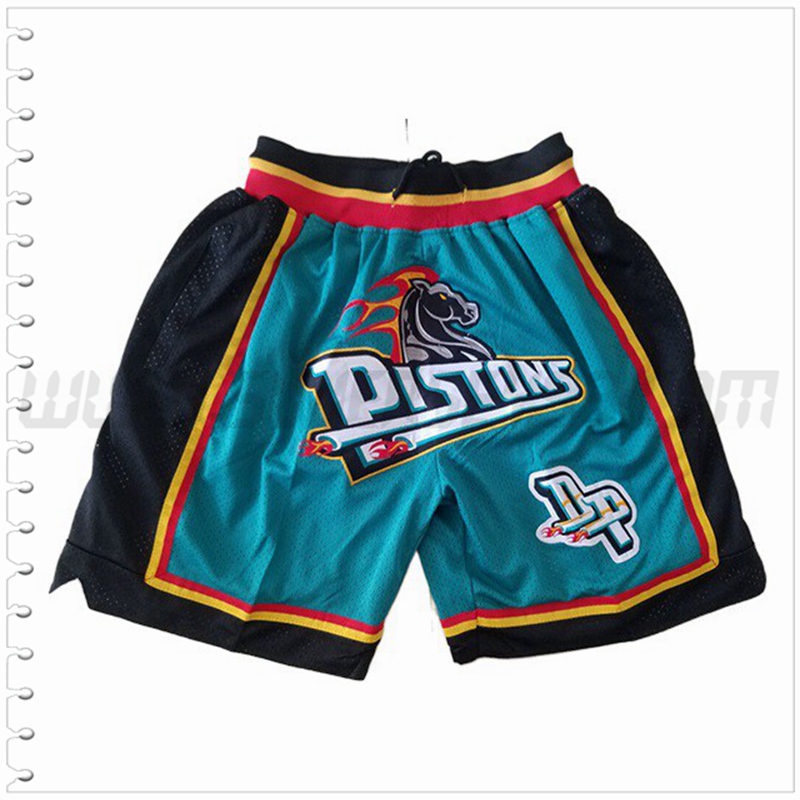 Pantalones Cortos NBA Detroit Pistons Verde