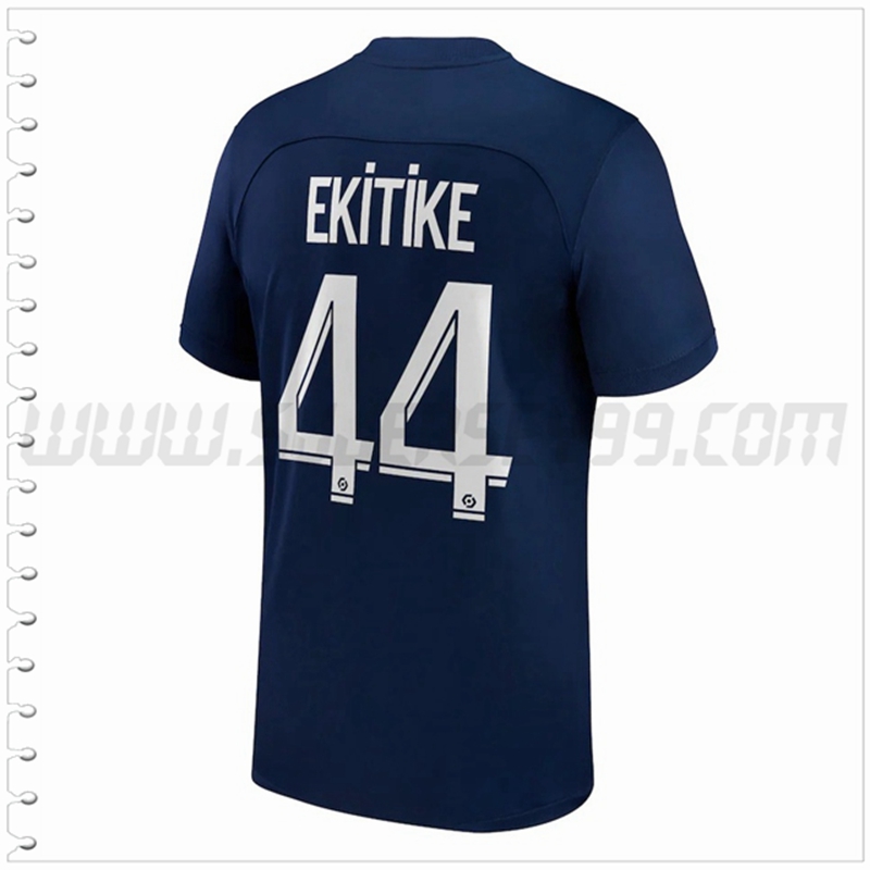 Primera Camiseta Futbol PSG EKITIKE #44 2022 2023