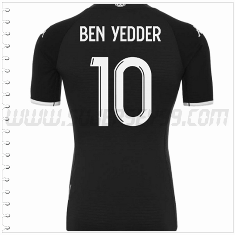 Tercera Camiseta Futbol AS Monaco BEN YEDDER #10 2022 2023