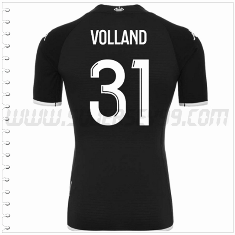 Tercera Camiseta Futbol AS Monaco VOLLAND #31 2022 2023