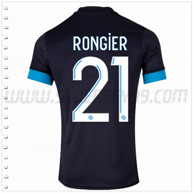 Segunda Camiseta Futbol Marsella OM RONGIER #21 2022 2023