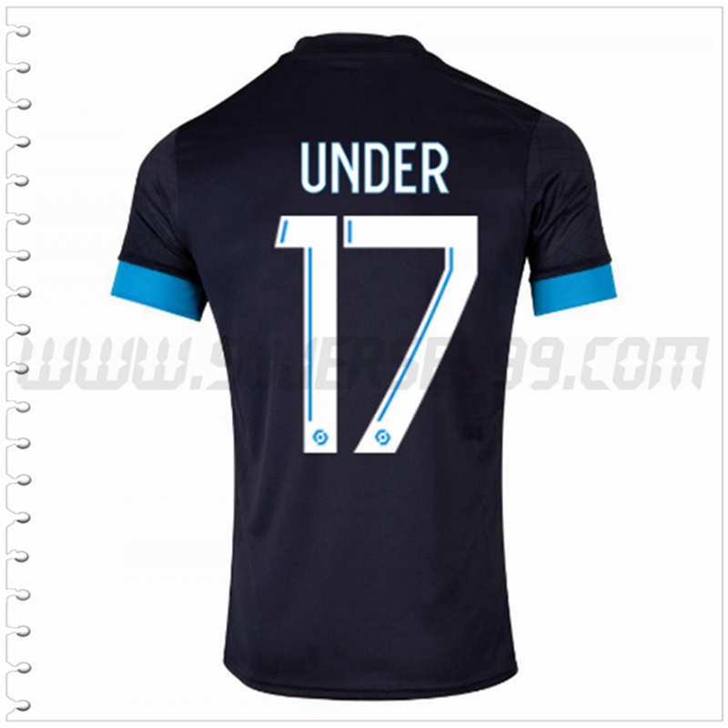 Segunda Camiseta Futbol Marsella OM UNDER #17 2022 2023