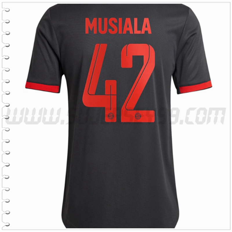 Tercera Camiseta Futbol Bayern Munich MUSIALA #42 2022 2023