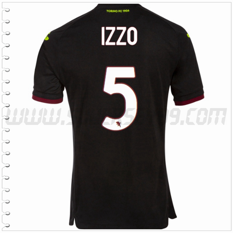 Tercera Camiseta Futbol Torino IZZO #5 2022 2023