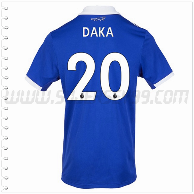 Primera Camiseta Futbol Leicester City DAKA #20 2022 2023
