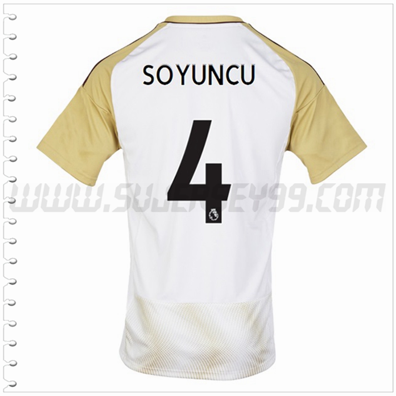 Tercera Camiseta Futbol Leicester City SÖYÜNCÜ #4 2022 2023