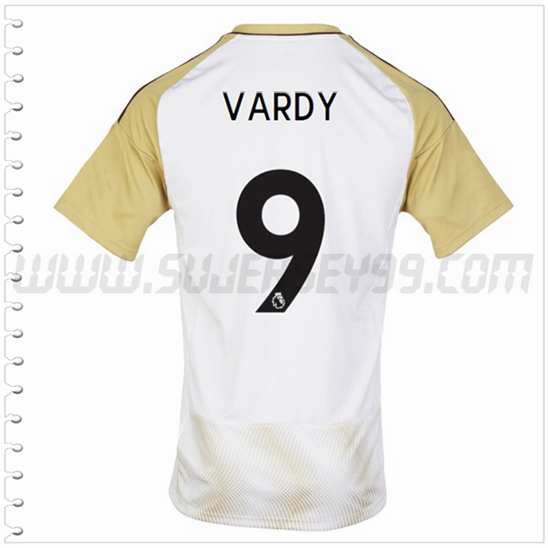 Tercera Camiseta Futbol Leicester City VARDY #9 2022 2023