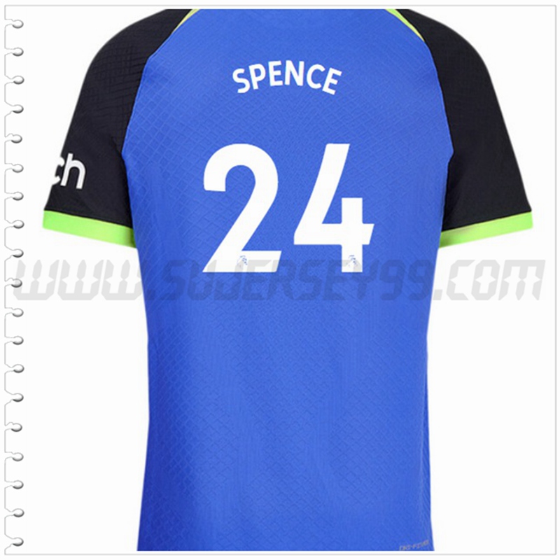 Segunda Camiseta Futbol Tottenham Hotspurs SPENCE #24 2022 2023