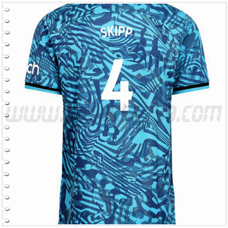 Tercera Camiseta Futbol Tottenham Hotspurs SKIPP #4 2022 2023