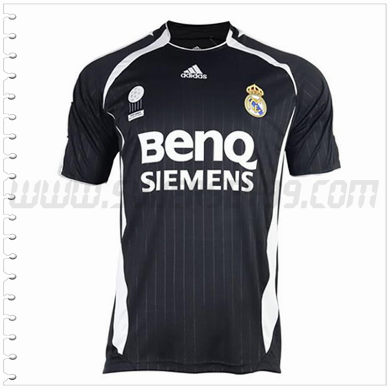 Tercera Camiseta Futbol Real Madrid Retro 2006/2007